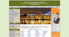 Desktop Screenshot of cityjobinfo.com