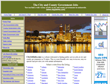 Tablet Screenshot of cityjobinfo.com